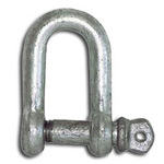 Manille droite galva marquée Ø14mm vrac Vigouroux