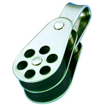 WICHARD Poulie double inox Øréa 24mm Øcord 4/6mm Wichard