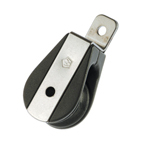 WICHARD Poulie simple plat pont Øréa 18mm Øcord 4/6mm Wichard