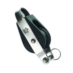 WICHARD Poulie billes simple à ringot Øréa 25mm Øcord 6/8mm Wichard