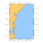 SHOM L6844 de Port-Barcarès à l'embouchure de l'Aude Shom
