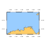SHOM L6930 Roches de Portsall au Plateau des Roches Douvres Shom