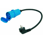 BALS Adaptateur 230V-10/16A USE/CEI prise femelle P17 et fic Bals