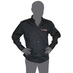 BIGSHIP Chemise ajustée homme manches longues noire XL BigShip