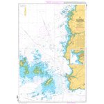 SHOM L7122 de la Pointe de Saint-Mathieu au phare et chenal Shom