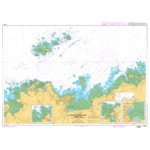 SHOM L7125 abords de Perros-Guirec-Les Sept Iles-Ile Grande Shom