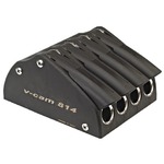 ANTAL Bloqueur V-CAM 814 quadruple pour cordage Ø10mm à 12mm Antal