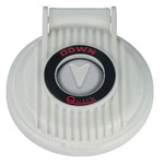 QUICK Contacteur à pied descente (bouton gris et capot blanc Quick