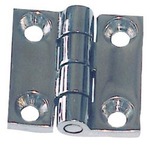 PLASTIMO Charnière inox 38x38mm Plastimo