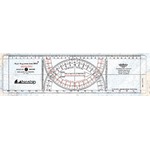 BIGSHIP Règle Cras gravure bicolore BigShip