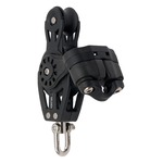 SELDEN Poulie violon à billes à émerillon avec taquet Ø40mm Selden