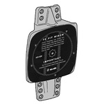 SELDEN Platine de winch 100X100/15° Selden