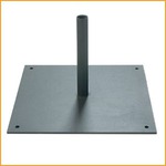BIGSHIP Platine carré pour mât oriflamme 300 x 300 x 3 mm BigShip