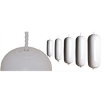MAJONI Pare battage traversant blanc 20x55cm Majoni