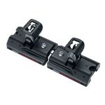 HARKEN 2 chariots CB MR longs à cardan couplés Harken
