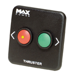 MAX POWER Pupitre de commande noir à bouton Max Power