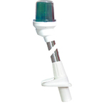 LALIZAS Feu tricolore blanc sur hampe amovible 54cm Lalizas