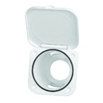 NUOVA RADE Boîte blanche et carrée pour douche Nuova Rade