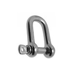 BIGSHIP Manille Forgée inox axe imperdable Ø5mm - Les 2 BigShip