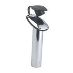 FORESTI Porte canne encastrable laiton chromé Ø40mm Foresti Suardi