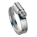 BIGSHIP Colliers inox bande pleine 9mm/8 à 12mm les 2 BigShip