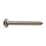 MARINOX Vis tole tête cylindrique A4  6,4*25 les 4 Marinox
