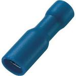Cosses douille Ø4mm bleu femelle les 10