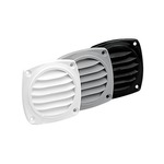 BIGSHIP Grille aeration plastique ronde noire Ø85 mm BigShip