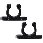 BIGSHIP Pinces support Ø30mm noir les 2 BigShip