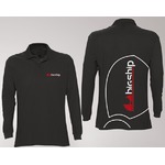 BIGSHIP Polo homme manches longues noir L BigShip
