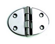 OSCULATI Charnière inox ovale 78 x 56mm