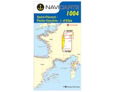 NAVICARTE Carte n° 1004 Corse Est, Porto Vecchio, Ile d'Elbe NAVICARTE Carte n° 1004 Corse Est, Porto Vecchio, Ile d'Elbe