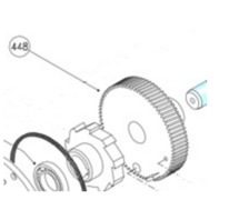 LOFRANS WORMWHEEL FALKON #448 LOFRANS WORMWHEEL FALKON #448