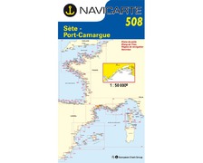 NAVICARTE carte n°508 Sète - Port Camargue NAVICARTE carte n°508 Sète - Port Camargue