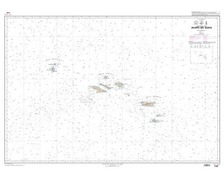SHOM 7327 à plat Archipel des Açores