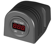 Voltmètre numérique 8/32 V sur plan -