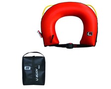 Ocean Safety Bouée fer à cheval gonflable housse noire Ocean Safety Bouée fer à cheval gonflable housse noire