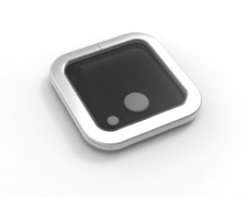 GOIOT Opal T10 gris satiné 260 x 260mm GOIOT Opal T10 gris satiné 260 x 260mm