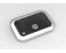 GOIOT Opal T20 gris satiné 347 x 202mm GOIOT Opal T20 gris satiné 347 x 202mm