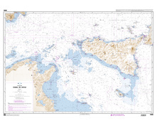 SHOM 7397 carte à plat Rade de Brest - Anse du Fret-Anse SHOM 7397 carte à plat Rade de Brest - Anse du Fret-Anse