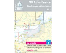 NV Charts Atlas de Dunkerque à Cherbourg FR1 NV Charts Atlas de Dunkerque à Cherbourg FR1