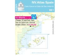 NV Charts Atlas Espagne De Cabo Creus à Cabo San Antonio ES1 NV Charts Atlas Espagne De Cabo Creus à Cabo San Antonio ES1