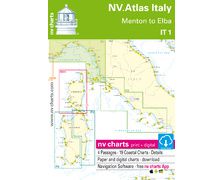NV Charts Atlas Italie De Menton à Elba It 1 NV Charts Atlas Italie De Menton à Elba It 1