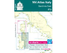 NV Charts Atlas Italie Est de la Sardaigne IT 3 NV Charts Atlas Italie Est de la Sardaigne IT 3