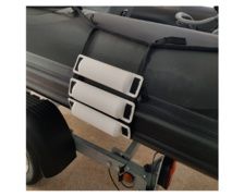 PLASTIMO Pare-battage demi-lune blanc PLASTIMO Pare-battage demi-lune blanc