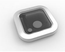 GOIOT Opal T00 gris satiné 211 x 211mm GOIOT Opal T00 gris satiné 211 x 211mm