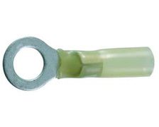 Cosses à œil étanches Ø8 mm jaune - les 10