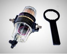 Filtre décanteur essence  avec raccords ø8mm <70ch Filtre décanteur essence  avec raccords ø8mm <70ch