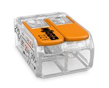 WAGO Borne pour deux conducteurs avec levier