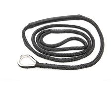 AMARRE POLYESTER AVEC AMORTISSEUR, BOUCLE ET COSSE INOX AMARRE POLYESTER AVEC AMORTISSEUR, BOUCLE ET COSSE INOX